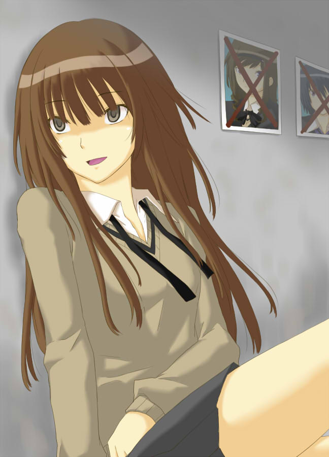 二次元ヤンデレの画像を貼って毛